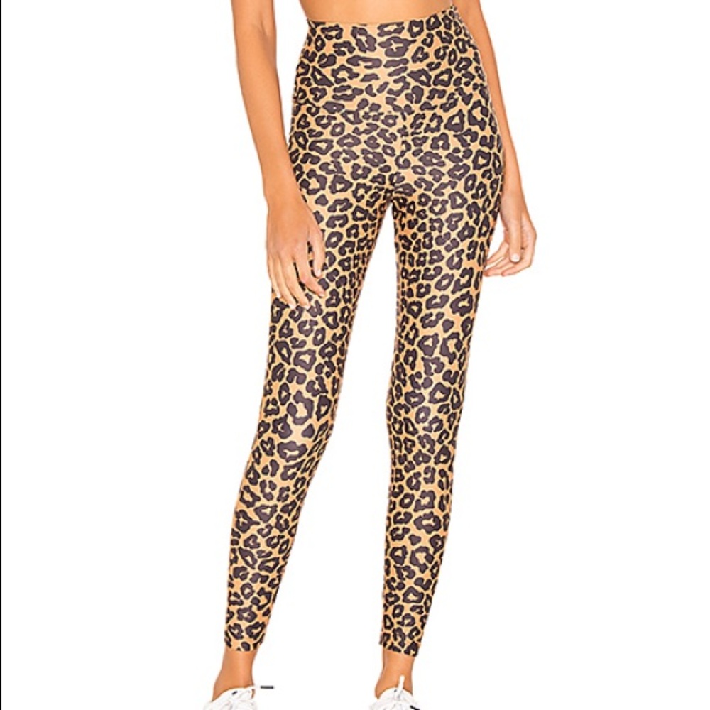 Beach Riot Piper Yoga Legging in Leopard